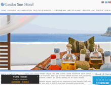 Tablet Screenshot of lindos-sun.com